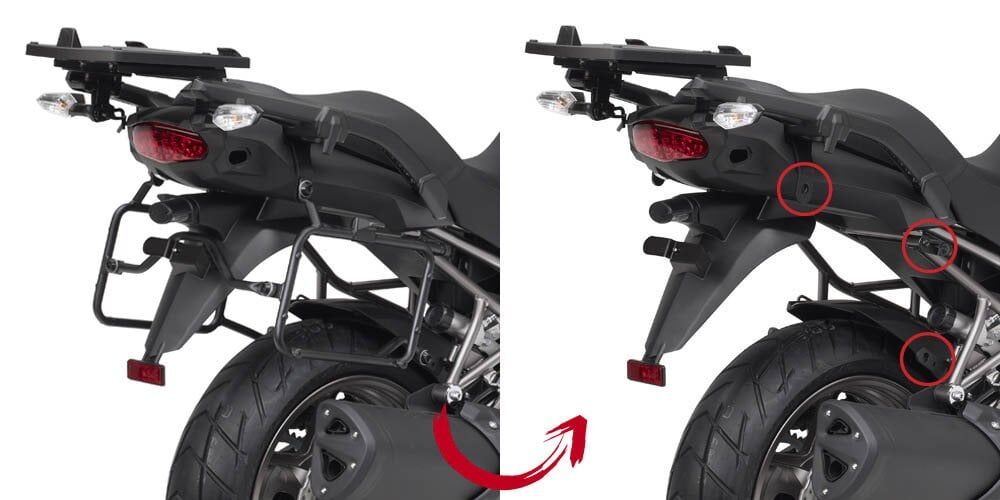 GIVI PLR4105 KAWASAKI VERSYS 1000 (12-14) YAN ÇANTA TAŞIYICI