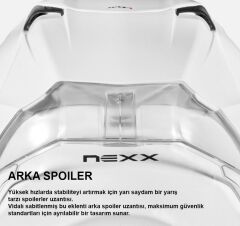 NEXX X.R3R ZORGA KARBON MAVİ KASK MAVI - L