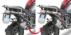 GIVI PLR5108 BMW R 1200 GS-ADVENTURE (13-18)-R1250 GS (19-23)-ADVENTURE (19-23) YAN ÇANTA TAŞIYICI
