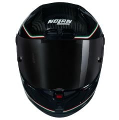 NOLAN X-804 RS ASSO DI PICCHE Ultra Carbon Motosiklet Kaskı (341) (Karbon / Siyah / İtalya)