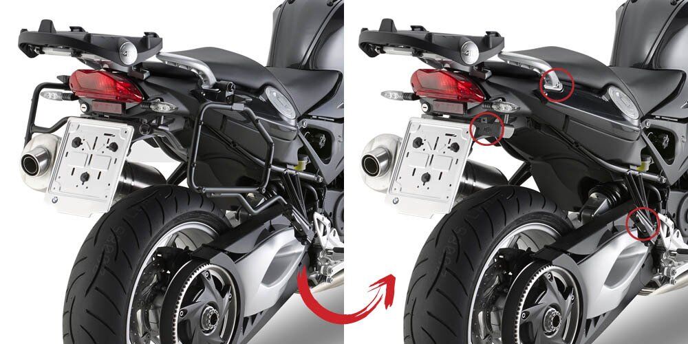 GIVI PLR5109 BMW F 800GT (13-17) YAN ÇANTA TAŞIYICI