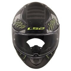 LS2 RAPID 2 PIRATES TITANIUM KASK TITANIUM - S