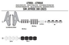 GIVI A7068A SYM JOYRIDE 300 (22-24) SİPERLİK BAĞLANTISI