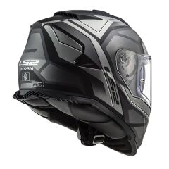 LS2 STORM 2 FASTER MAT TITANIUM KASK MAT TITANIUM - XXL