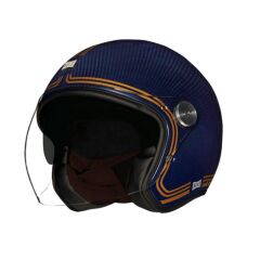 NEXX X.G20 LIGNAGE KARBON MAVİ-SARI KASK MAVI-SARI - S