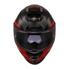 LS2 STORM 2 KRONOS KIRMIZI-GRİ KASK KIRMIZI - L