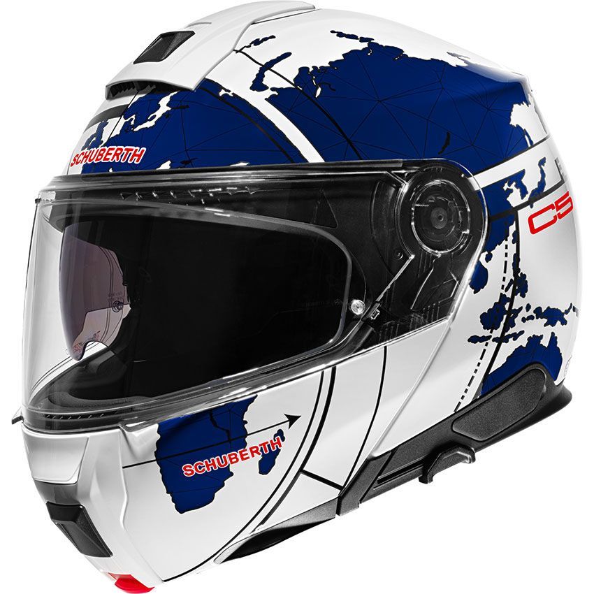 SCHUBERTH C5 GLOBE BLUE KASK