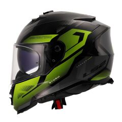 LS2 STORM 2 KRONOS SARI-GRİ KASK SARI - L