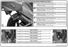 GIVI PLXR364 YAMAHA XJ6 DIVERSION (09-15) YAN ÇANTA TAŞIYICI