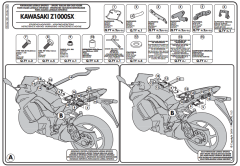 GIVI PLXR4100 KAWASAKI Z 1000 SX (11-21) YAN ÇANTA TAŞIYICI