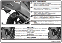 GIVI PLXR4100 KAWASAKI Z 1000 SX (11-21) YAN ÇANTA TAŞIYICI