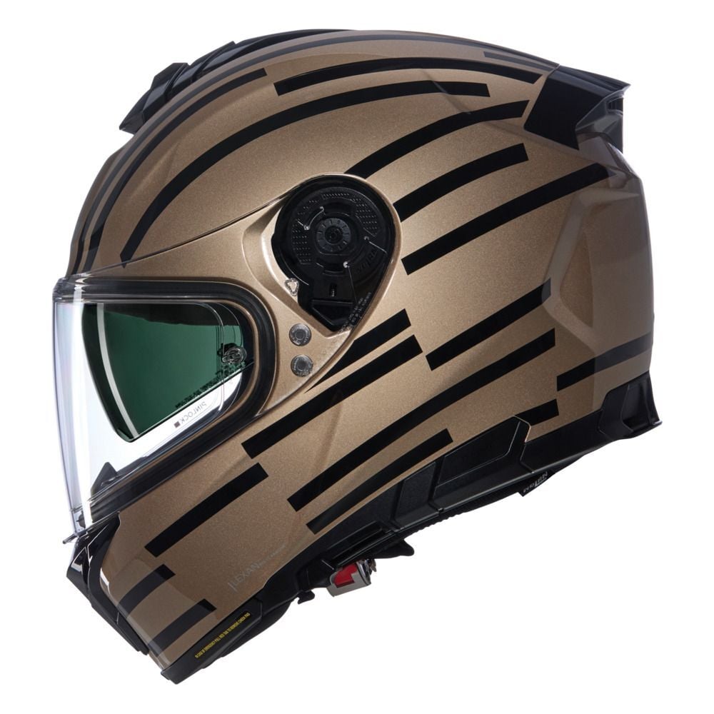 Nolan N80-8  VELOCE KASK - Kum / Siyah Parlak Kaplama (348)