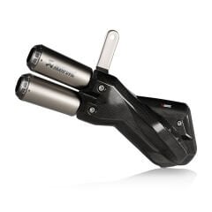 AKRAPOVIC S-D9SO18-HIFFT DUCATI MULTISTRADA 950-950 S-V2-V2 S (21-24) SLIP-ON LINE (TITANIUM) EGZOZ