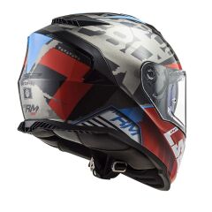 LS2 STORM 2 SPRINTER MAT SİYAH-KIRMIZI-TITANIUM KASK SIYAH/KIRMIZI - XS