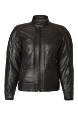 VEXO MOTO DERİ KADIN MONT SİYAH