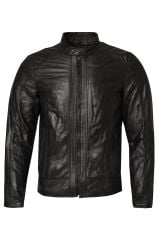 VEXO MOTO DERİ MONT SİYAH
