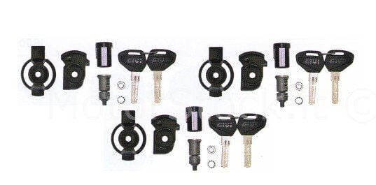 GIVI SL103 ÇANTA GÜVENLİKLİ ANAHTAR SETİ 3LÜ