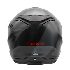 NEXX Y.100 B-SIDE MAT SİYAH-GRİ KASK SIYAH/GRI - S