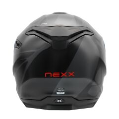 NEXX Y.100 B-SIDE MAT SİYAH-GRİ KASK SIYAH/GRI - L