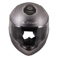 LS2 STROBE 2 MAT TITANIUM KASK