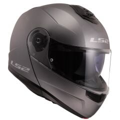 LS2 STROBE 2 MAT TITANIUM KASK