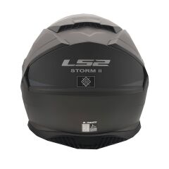 LS2 STORM 2 FIST MAT SİYAH KASK MAT SIYAH - S