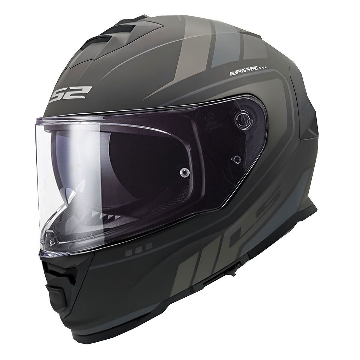 LS2 STORM 2 FIST MAT SİYAH KASK MAT SIYAH - XL