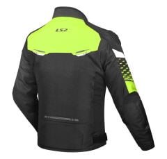 LS2 APEX EVO H2O MONT SİYAH-NEON SARI