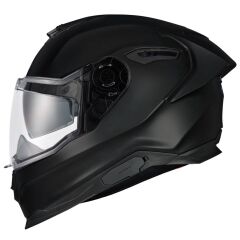 NEXX Y.100R FULLBLACK MAT SİYAH KASK MAT SIYAH - XS