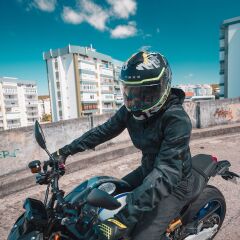 NEXX Y.100R URBANGRAM MAT SİYAH KASK MAT SIYAH - XL