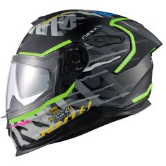 NEXX Y.100R URBANGRAM MAT SİYAH KASK MAT SIYAH - XXL
