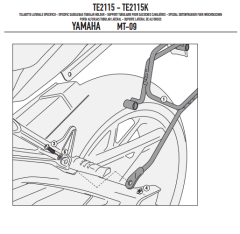 GIVI TE2115 YAMAHA MT-09 (13-16) YAN KUMAŞ ÇANTA TAŞIYICI