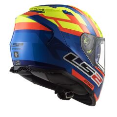 LS2 STORM 2 SALVADOR REPLICA MAVİ-NEON SARI KASK MAVI-SARI - L
