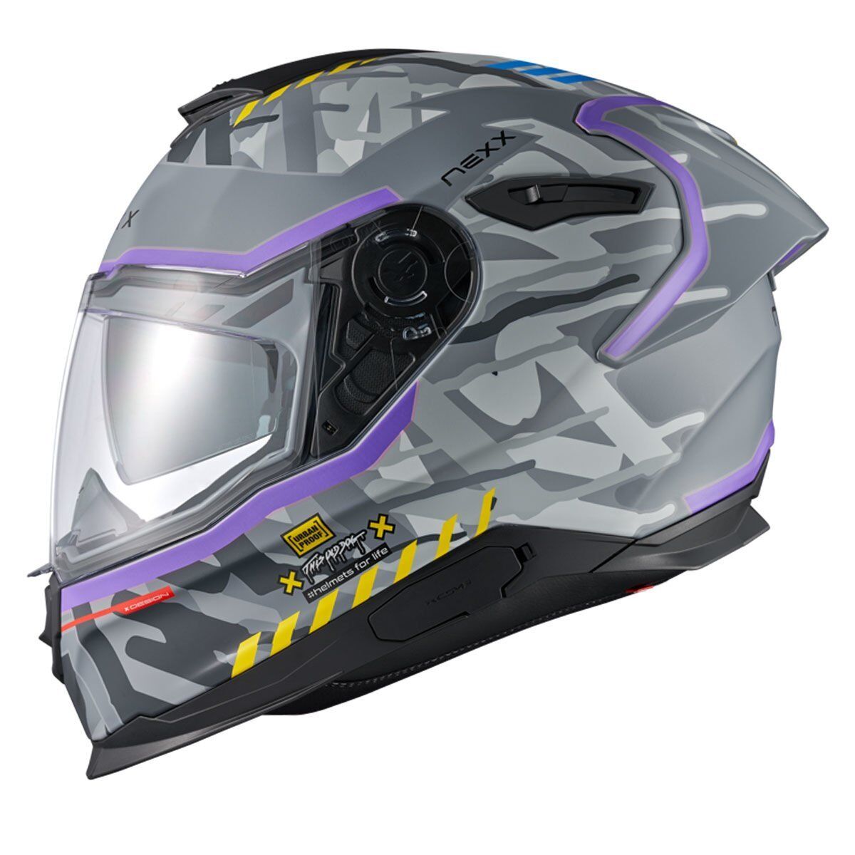 NEXX Y.100R URBANGRAM MAT NARDO GRİ KASK NARDO GRİ - M