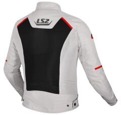 LS2 BREEZE MONT GRİ-SİYAH-KIRMIZI