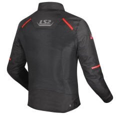 LS2 BREEZE MONT SİYAH-KIRMIZI