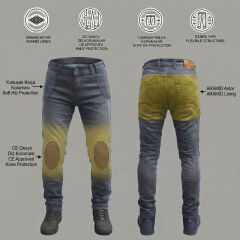 VEXO TITANS KOT PANTOLON SİYAH