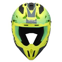 LS2 FAST 2 DUCK YEŞİL-NEON SARI KASK NEON SARI - M