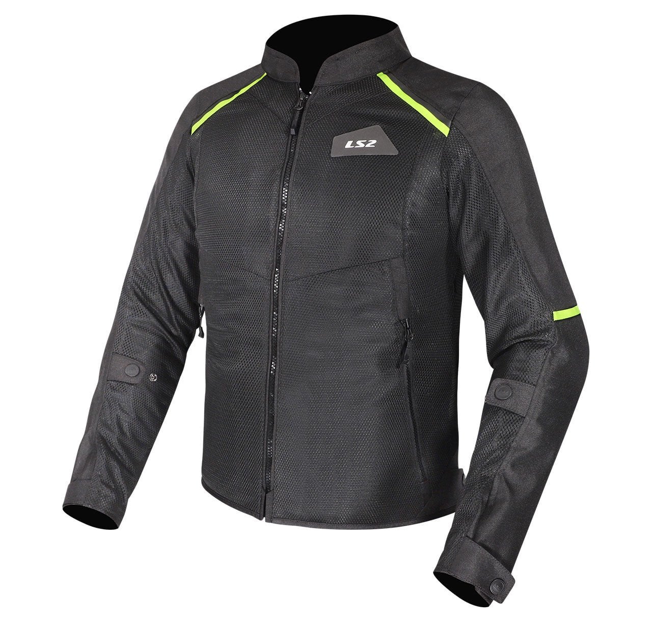 LS2 BREEZE MONT SİYAH-NEON SARI