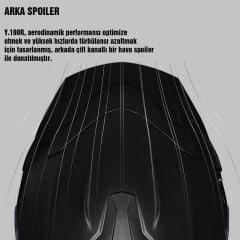 NEXX Y.100R URBANGRAM MAT SİYAH-KIRMIZI KASK MAT SIYAH-KIRMIZI - L