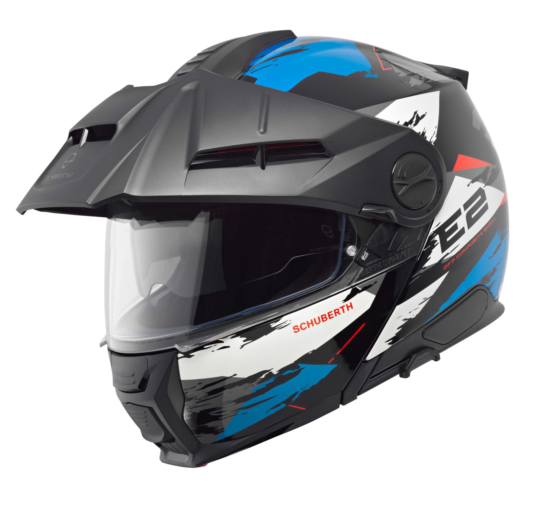 SCHUBERTH E2 TRIAL BLUE KASK