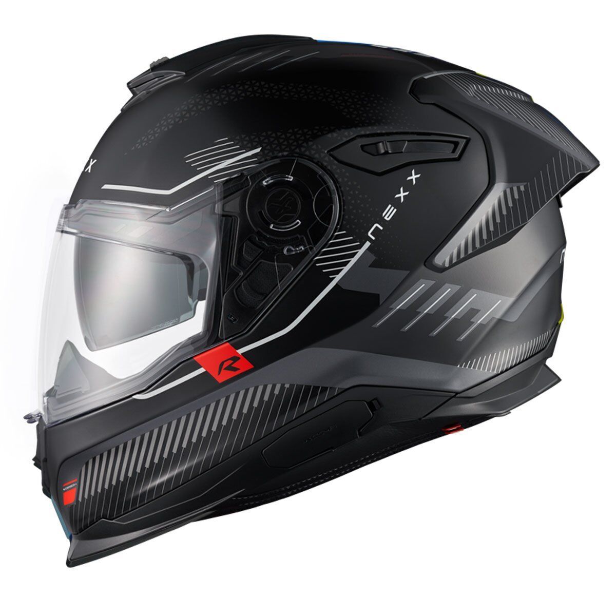 NEXX Y.100R BARON MAT SİYAH KASK MAT SIYAH - XXL