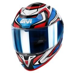 GIVI 50.9 ATOMIC BEYAZ-MAVİ-KIRMIZI KASK