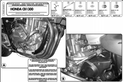 GIVI TN451 HONDA CB 1300 - CB 1300S (03-15) KORUMA DEMİRİ