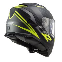 LS2 STORM 2 NERVE MAT SİYAH-NEON SARI KASK MAT SIYAH-NEON SARI - XL