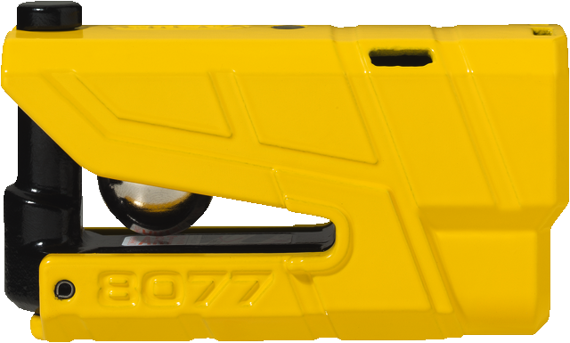 Abus Granit Detecto X-Plus 8077 Alarmlı Disk Kilidi Sarı