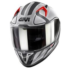 GIVI 50.8 RACER MAT SİYAH-TITANIUM-GRİ KASK