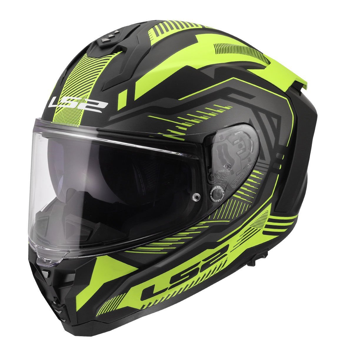 LS2 CHALLENGER 2 DRAVIX MAT SARI KASK