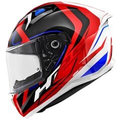 GIVI 50.8 RACER BEYAZ-KIRMIZI-SİYAH KASK