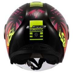 LS2 CLASSY PALM SİYAH KASK